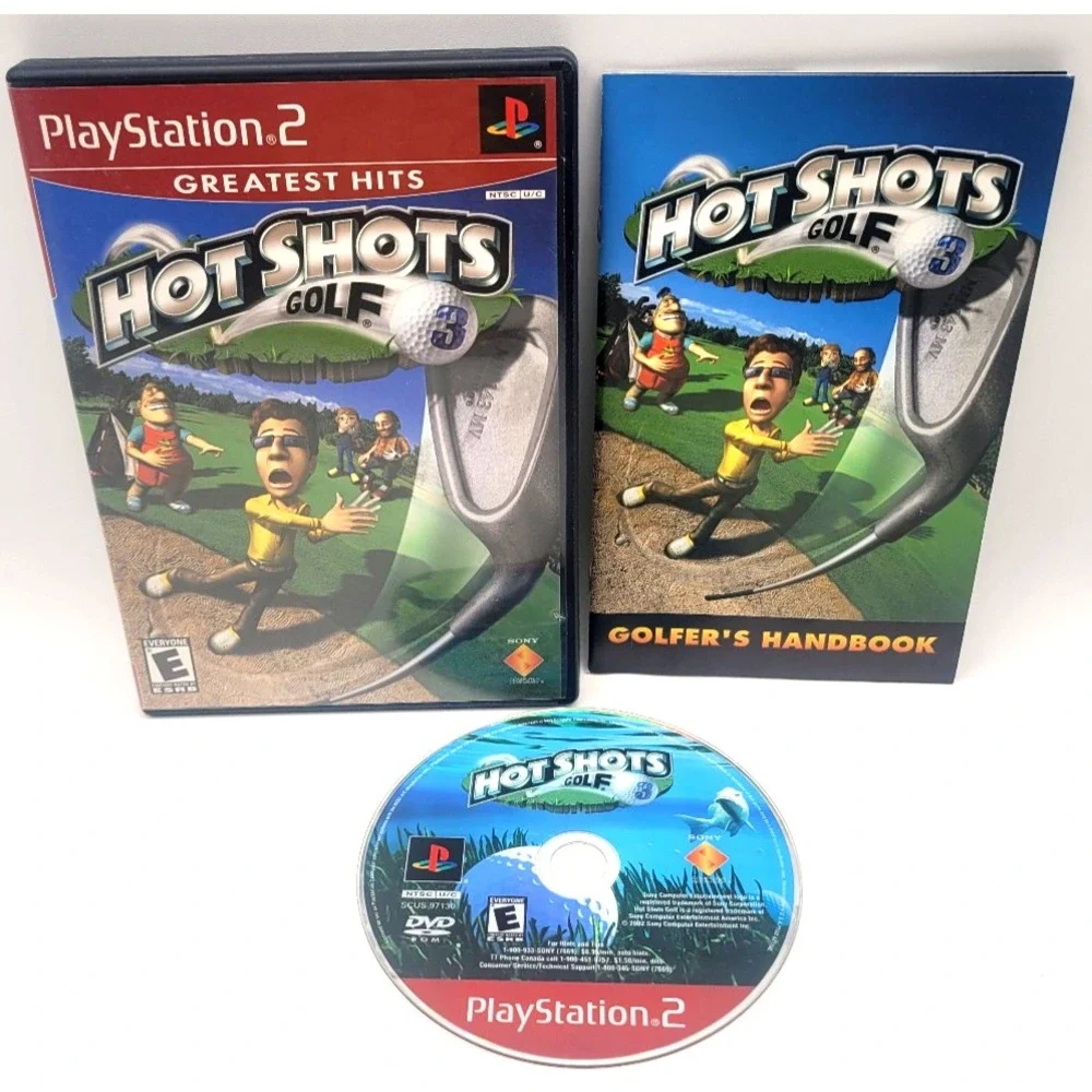 Hot Shots Golf 3 - Playstation 2 PS2‎ Game CIB COMPLETE IN BOX